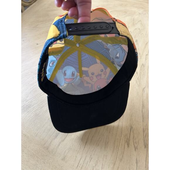 Pokemon Hat 2016 Wrap Around Graphics Snapback Youth Size Baseball Cap One Size - Picture 9 of 11